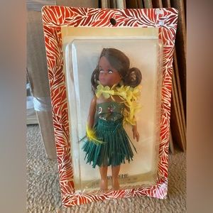 Hawaiian Hula Girl Doll Charlene vintage toy collectible
